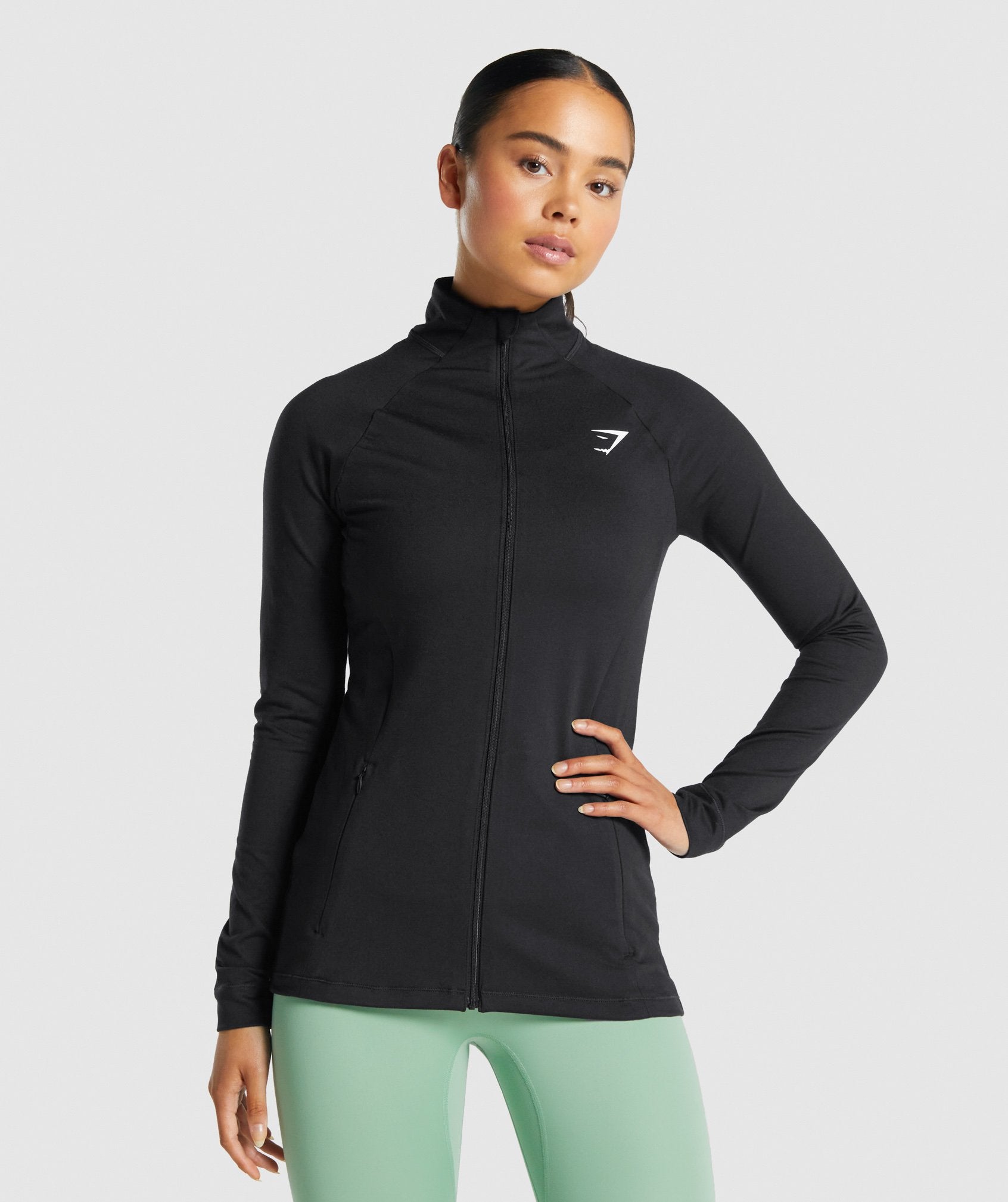 GYMSHARK - NEW Women's Black Training Zip Up Top - Size Small :  r/gym_apparel_for_women
