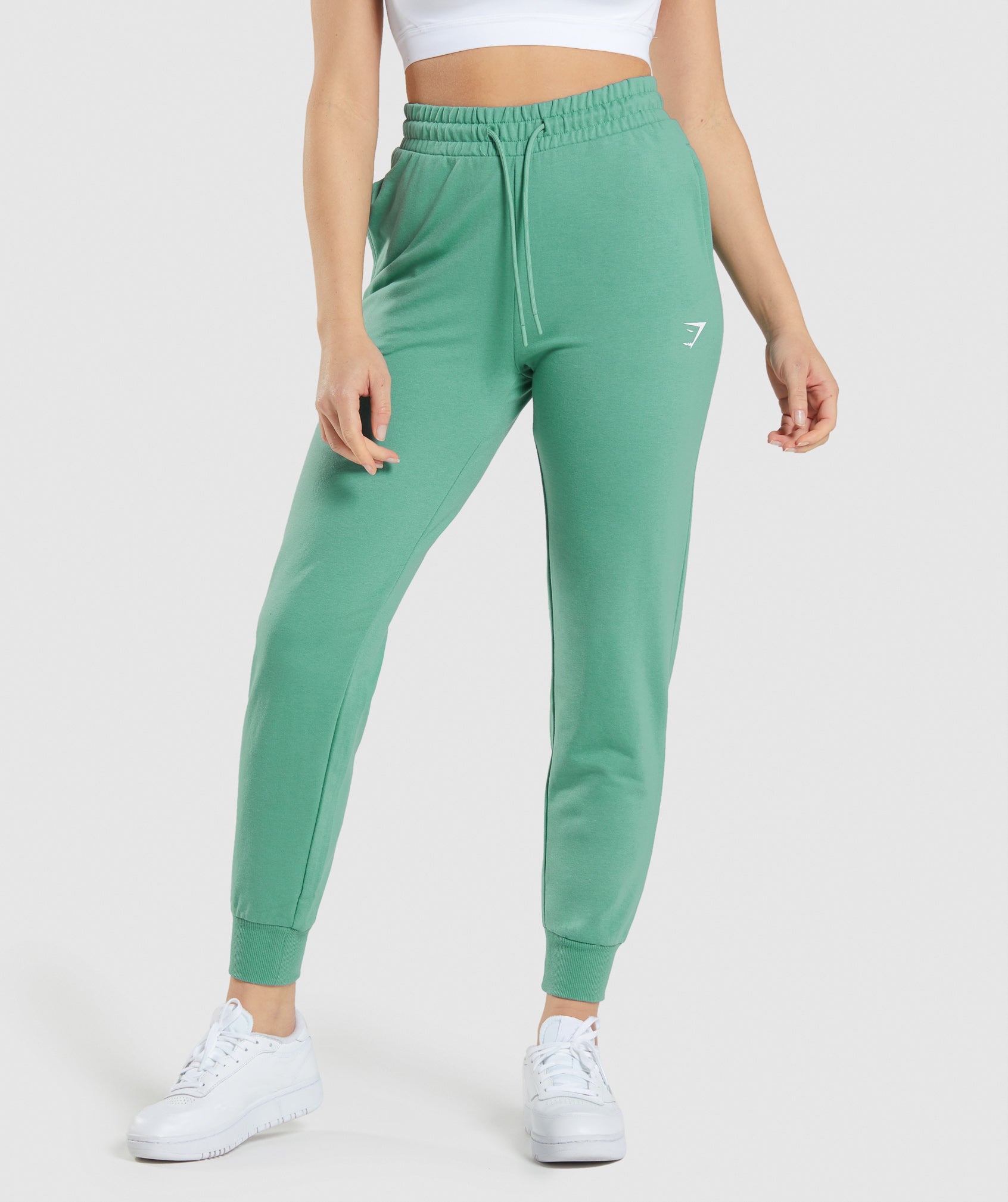 Gymshark Training Woven Joggers - Dusk Green