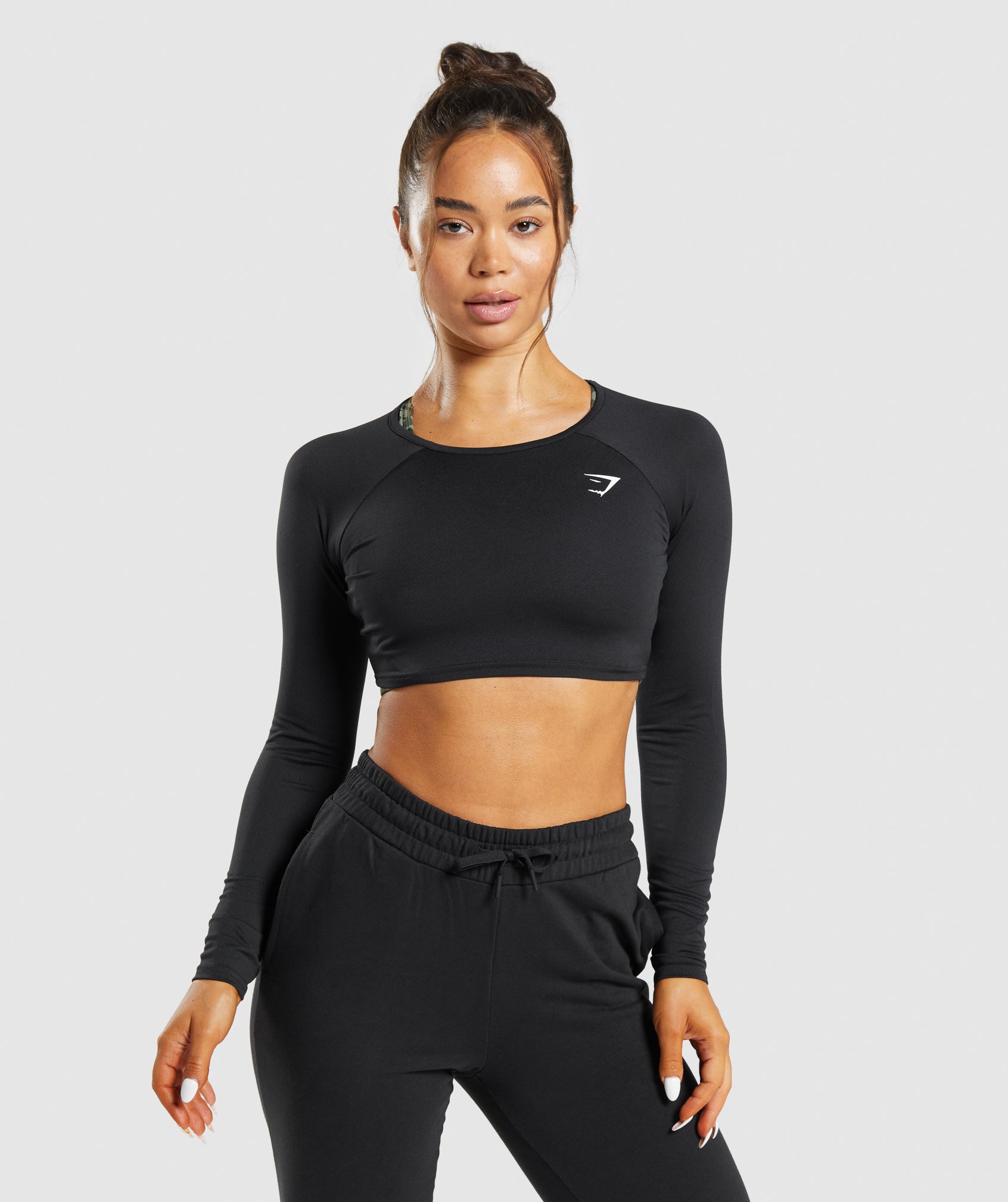 LCMTWX Black Workout Top Workout Long Sleeve Tops Trending Gifts