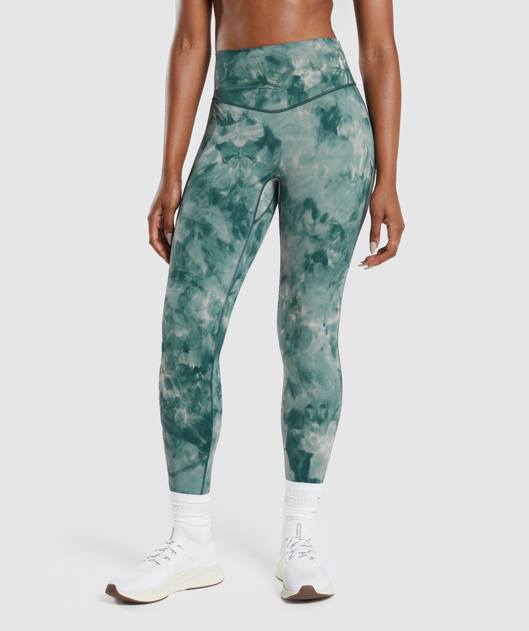 SIA Green Leggings - TIYE the coolest sportswear & gym apparel