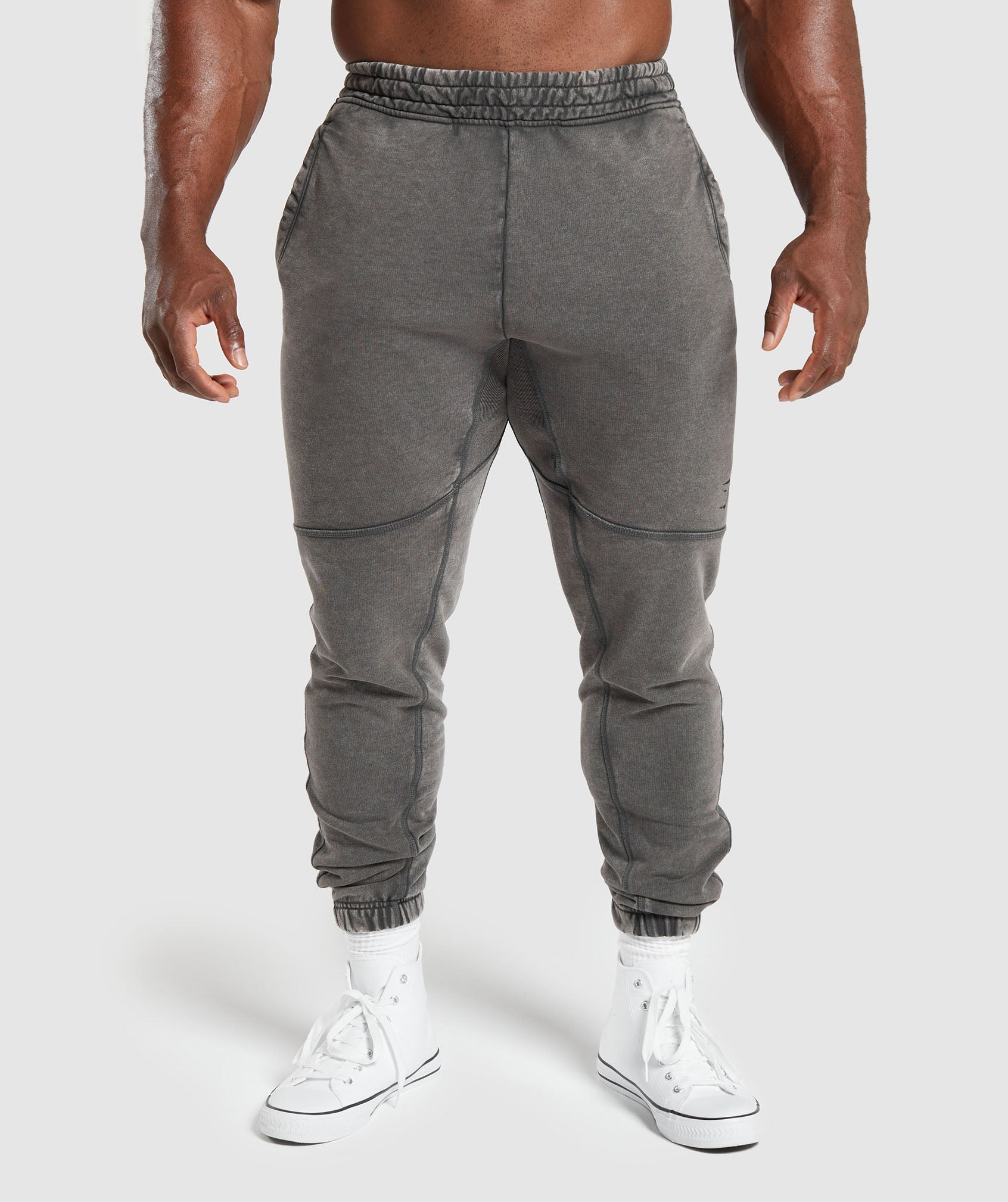 Heritage Patch Joggers - Gray