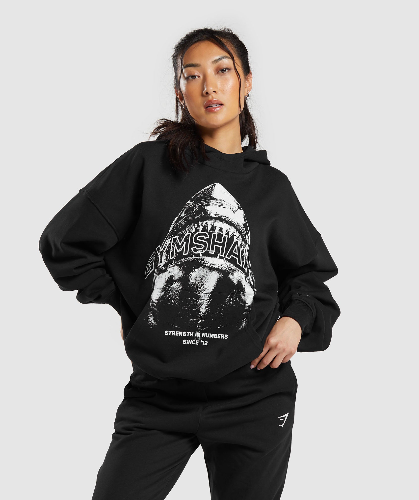 Shark Attack Oversized Hoodie