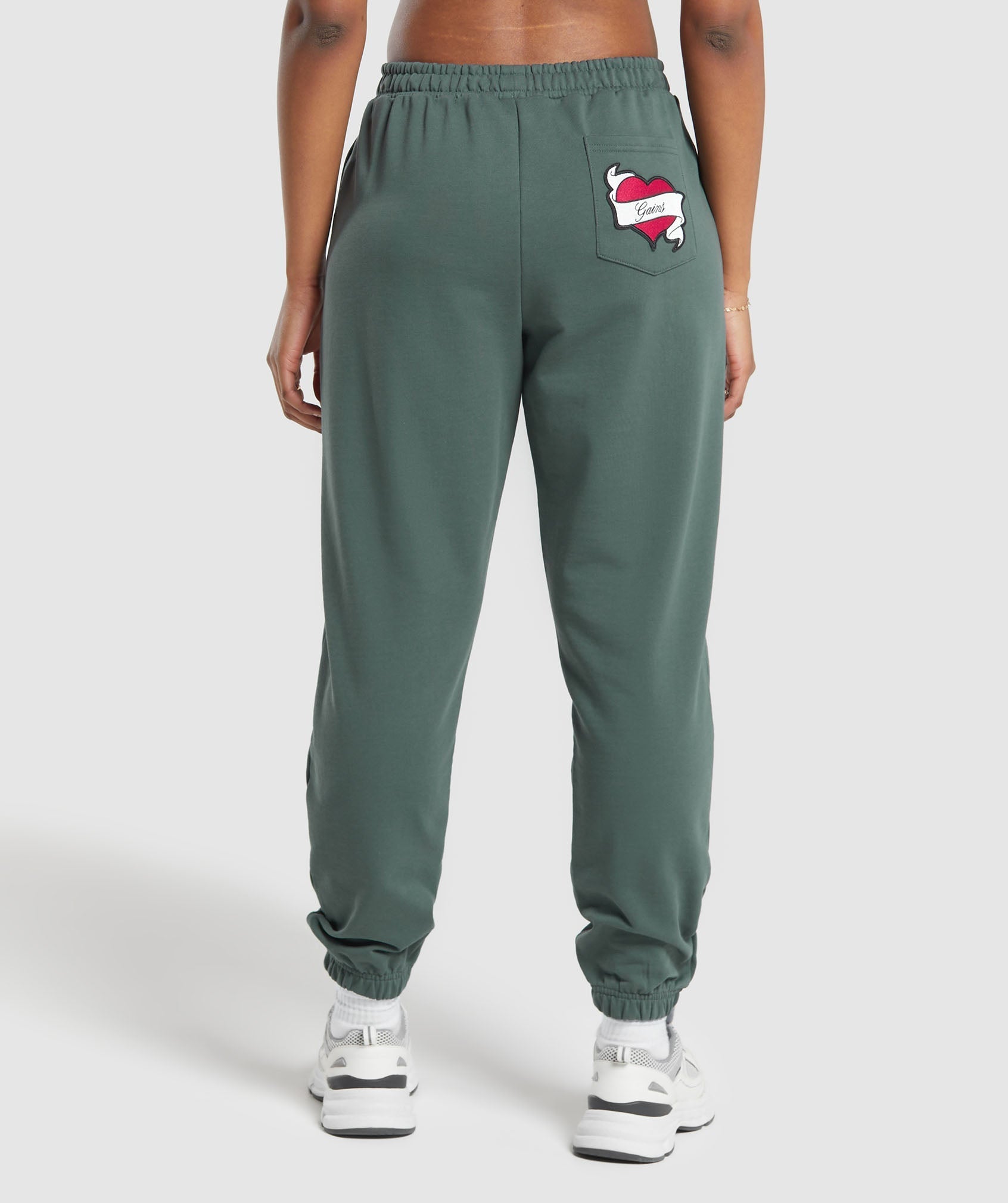 Gymshark Collegiate Joggers - Ink Teal