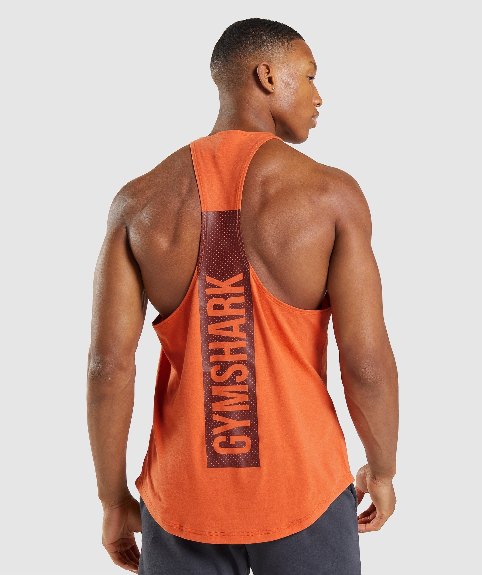 Gymshark Bold Stringer - Clay Orange  Gym wear men, Gymshark, Gym outfit  men