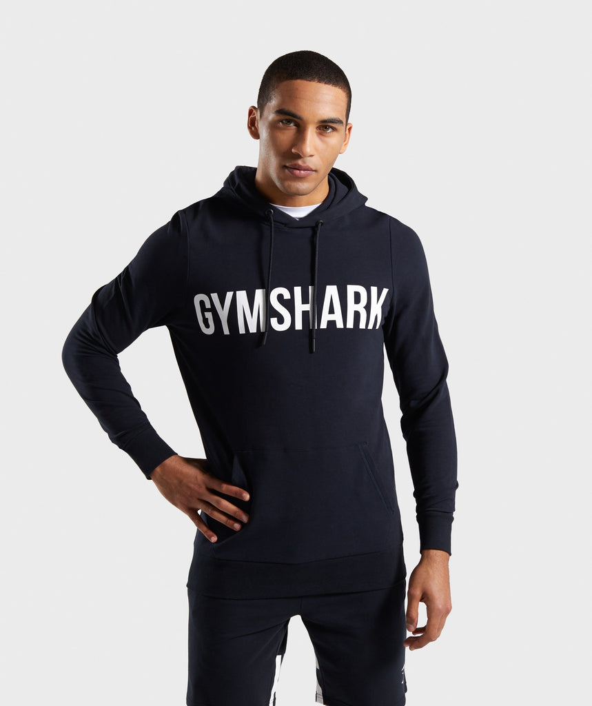 black gymshark hoodie