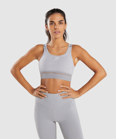 Gymshark Embody Sports Bra - Light Grey 