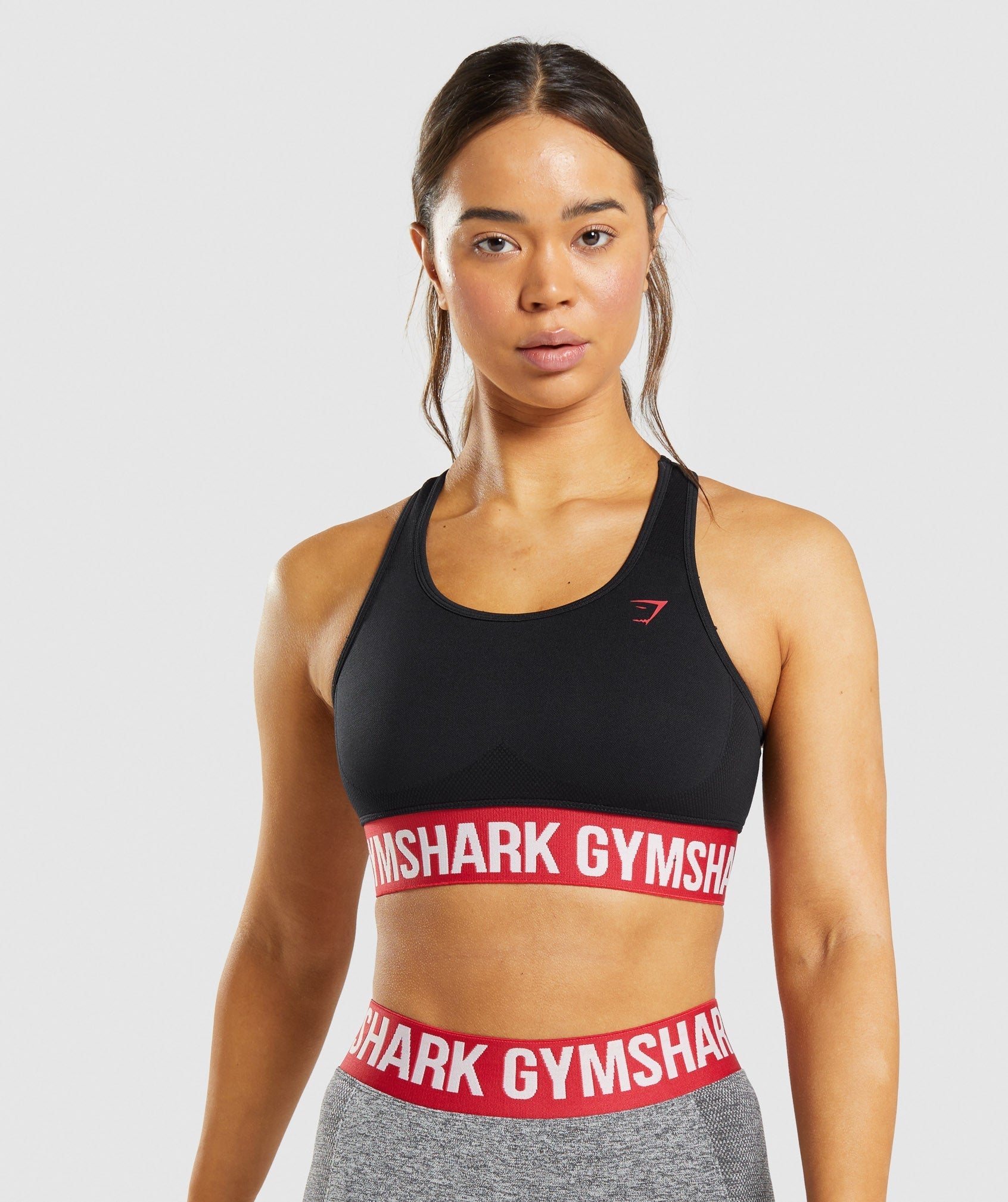 Gymshark Flex Strappy Sports Bra Black Women's Size Large - beyond exchange