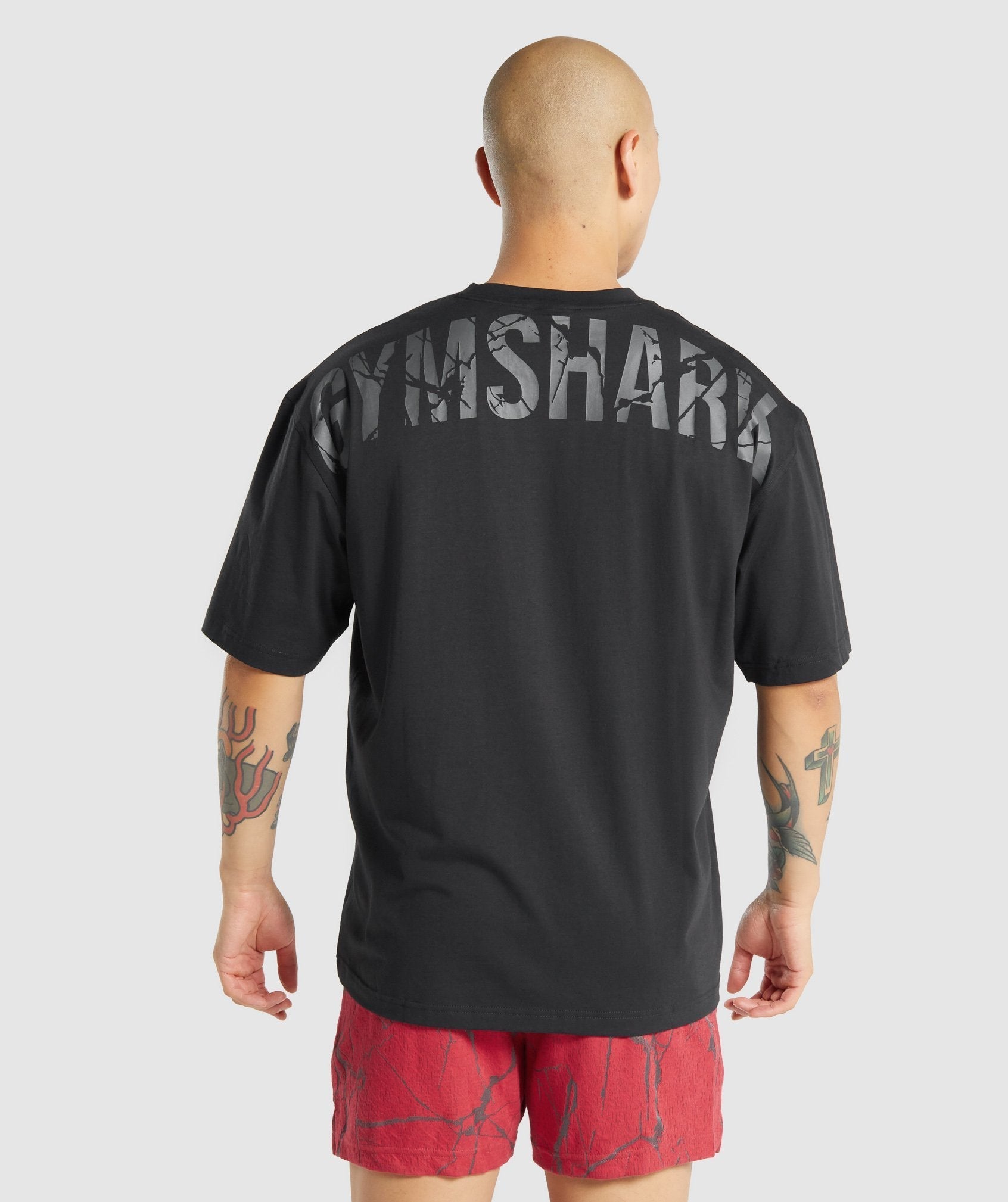 Gymshark Power Washed T-Shirt - Black