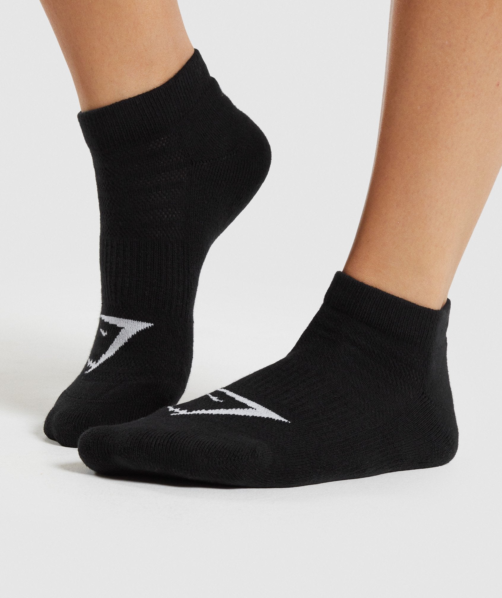 Gymshark Trainer Socks 3pk - Black
