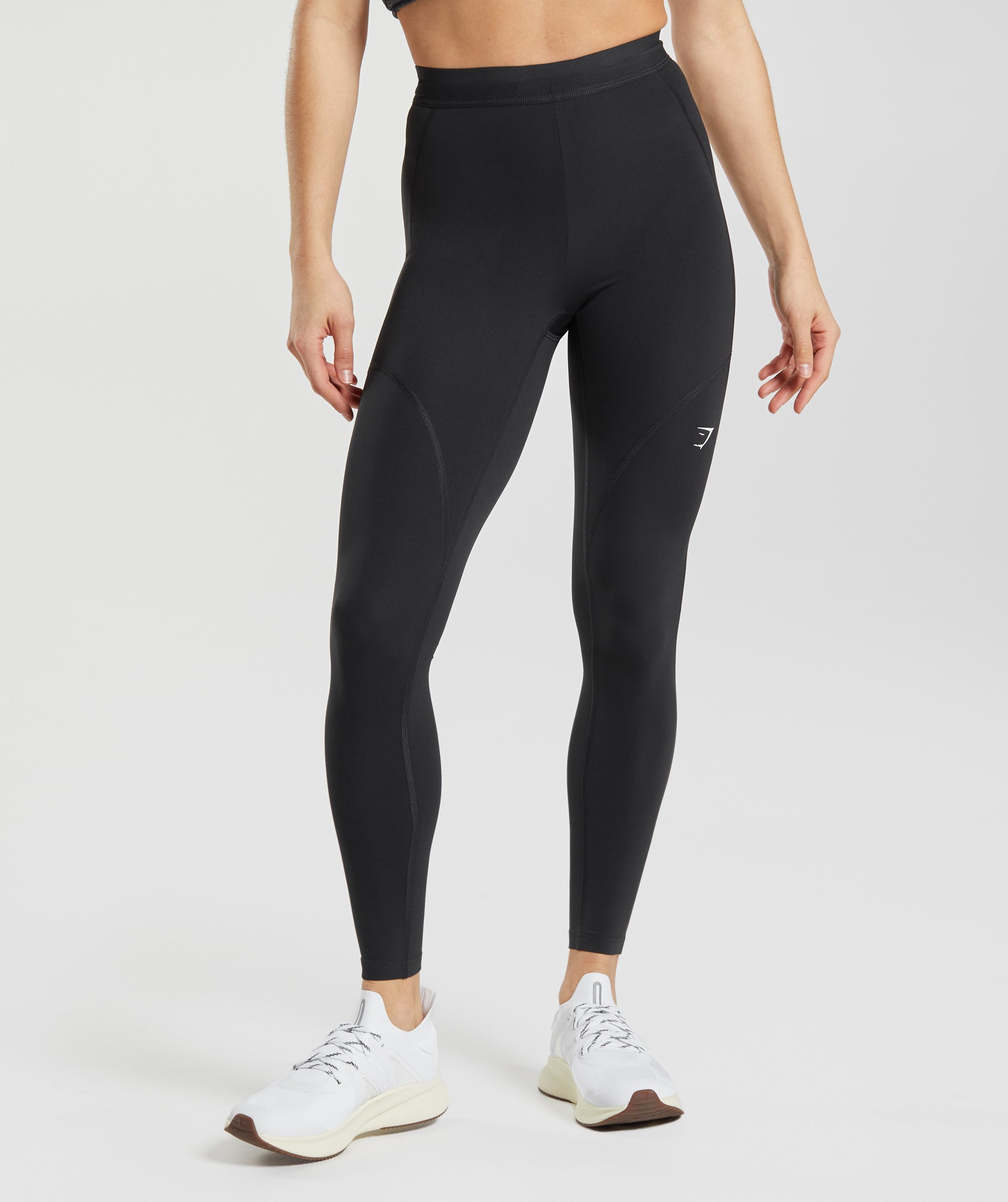 Buy Gymshark women sportswear fit pull on training leggings black Online