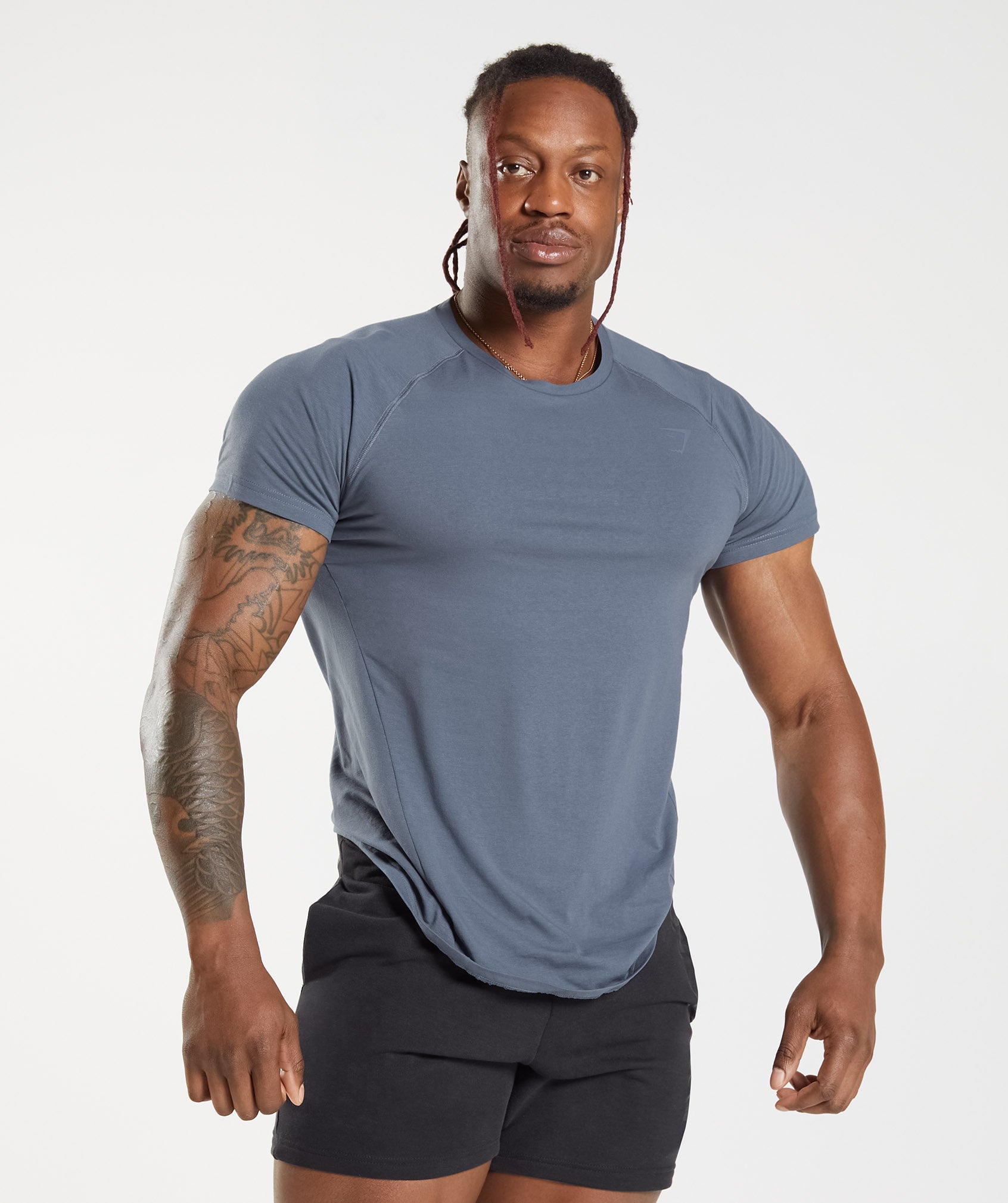 Gymshark Bold T-Shirt - Evening Blue