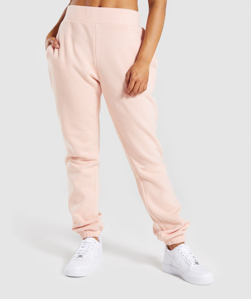 blush joggers