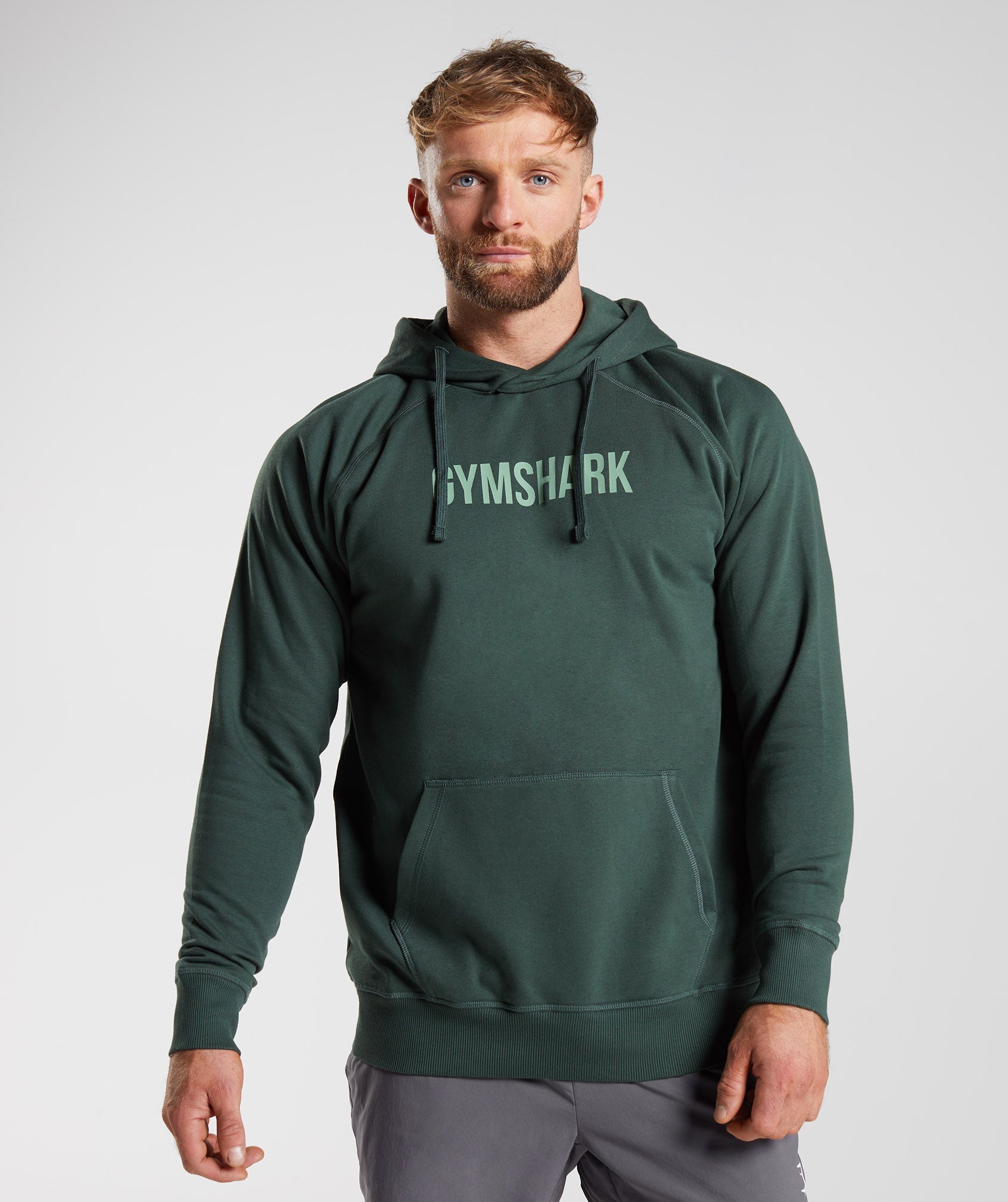 Gymshark Apollo Hoodie - Light Grey Core Marl