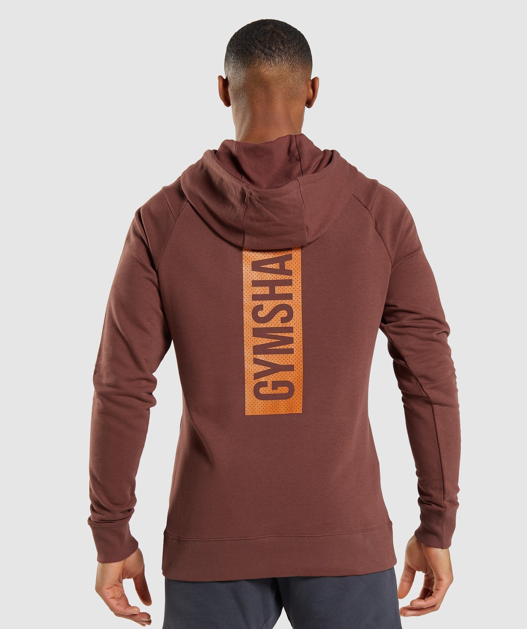 Gymshark Bold Hoodie - Cherry Brown