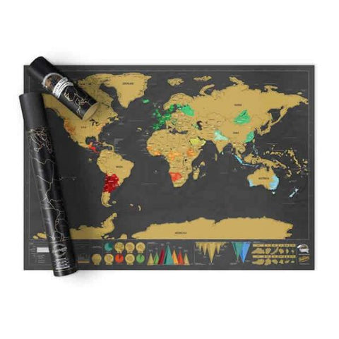 Scratch Map Deluxe 刮刮世界地圖豪華版