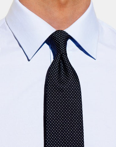 small-collar-small-silk-tie