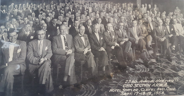 Ohio Section AWWA 23rd Annual Meeting - Hotel Statler, Cleveland, Ohio Sept 17-19, 1958