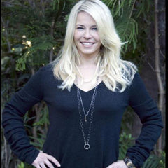 Chelsea Handler in Meredith Marks Lauralee Necklace and Angelique Ring
