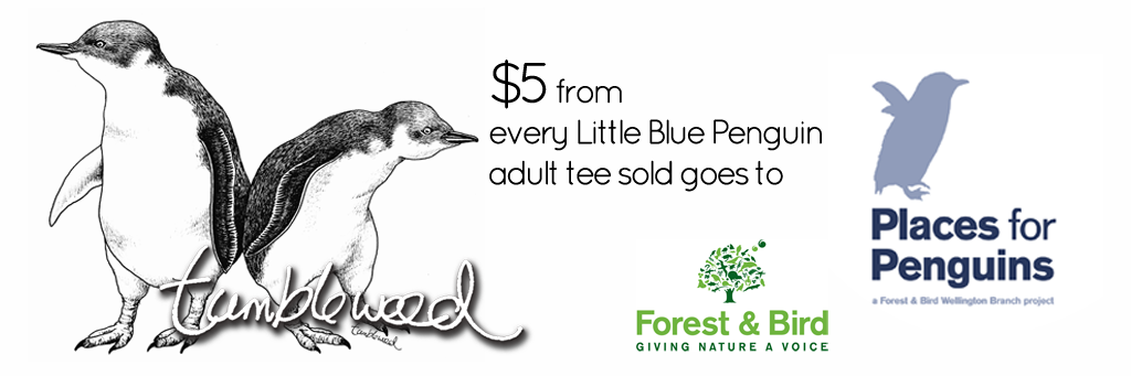 Little Blue Penguins Donation Tumbleweed Tees