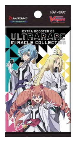 Cardfight Vanguard V-Extra Booster Pack Vol.3 (VGE-V-EB03)-ULTRARARE MIRACLE COLLECTION-English (Release date 14/12/2018)