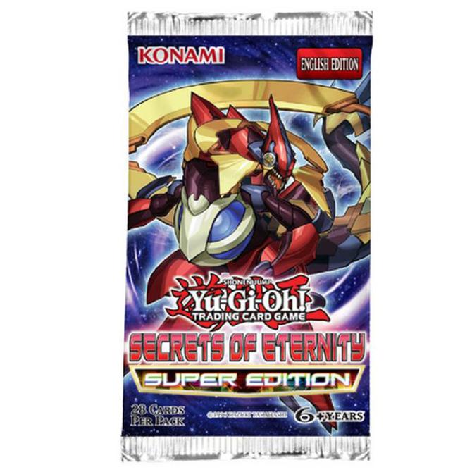 Yu Gi Oh Secrets Of Eternity Super Edition Booster Pack The Games Corner