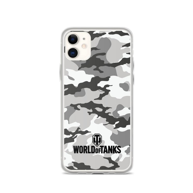 snow camo iphone case