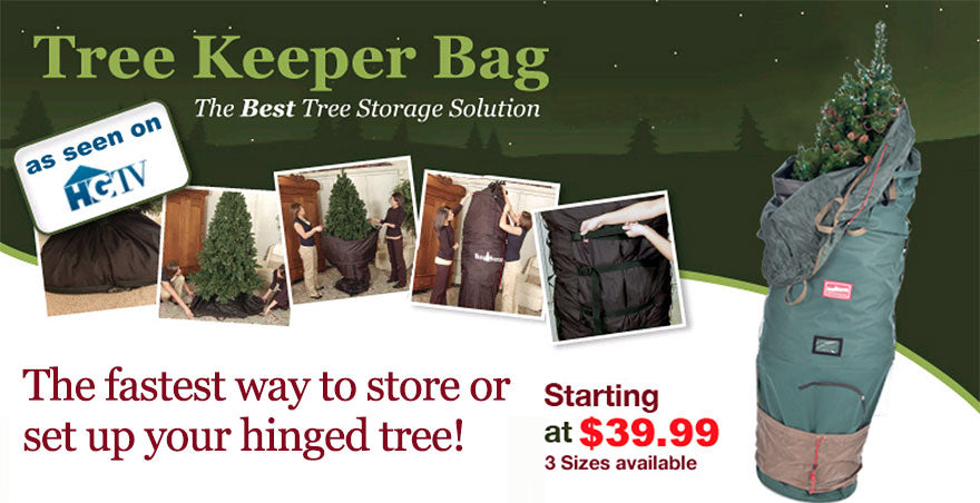 Extra Large Christmas Tree Upright Storage Bag - TreeKeeperBag