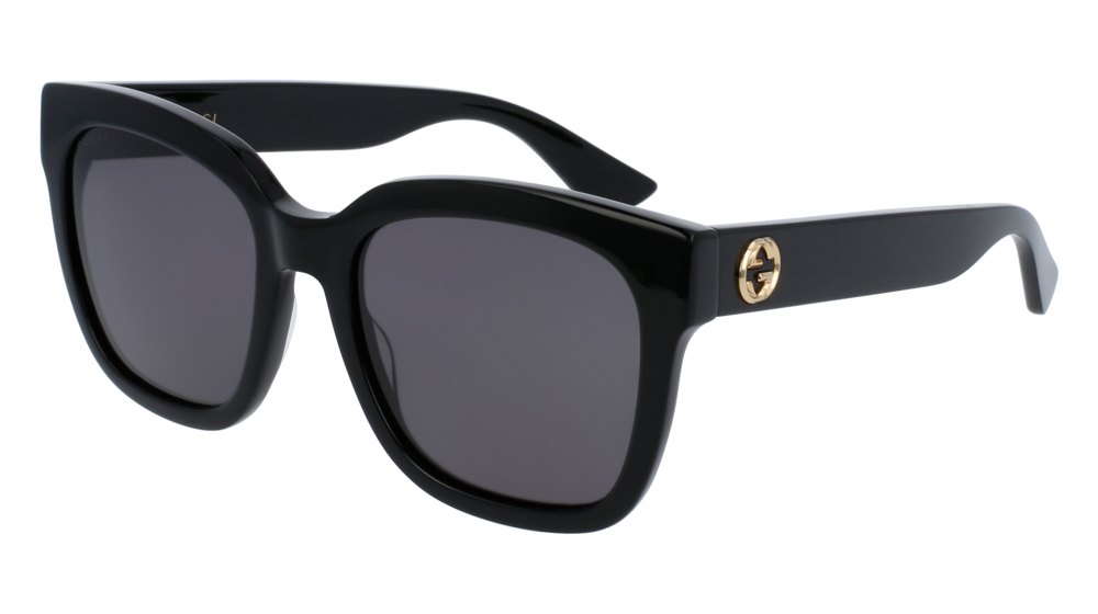 Gucci Gg0034s Rectangular Square Sunglasses For Women