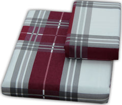 Plaid Bed Sheet Set