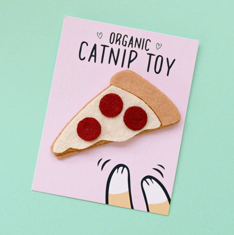 Catnip Pizza Cat Toy