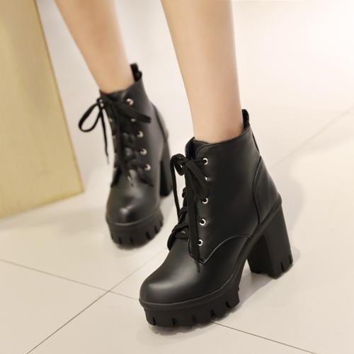 cute platform boots