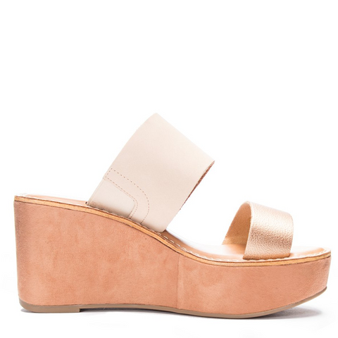 Chinese Laundry - Ollie in Rose Gold and Cream