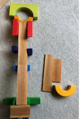 Grimms Basic Building Block Set Marble Run How To