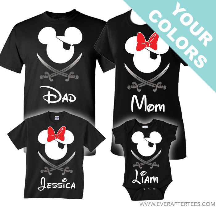 matching mickey mouse shirts for family