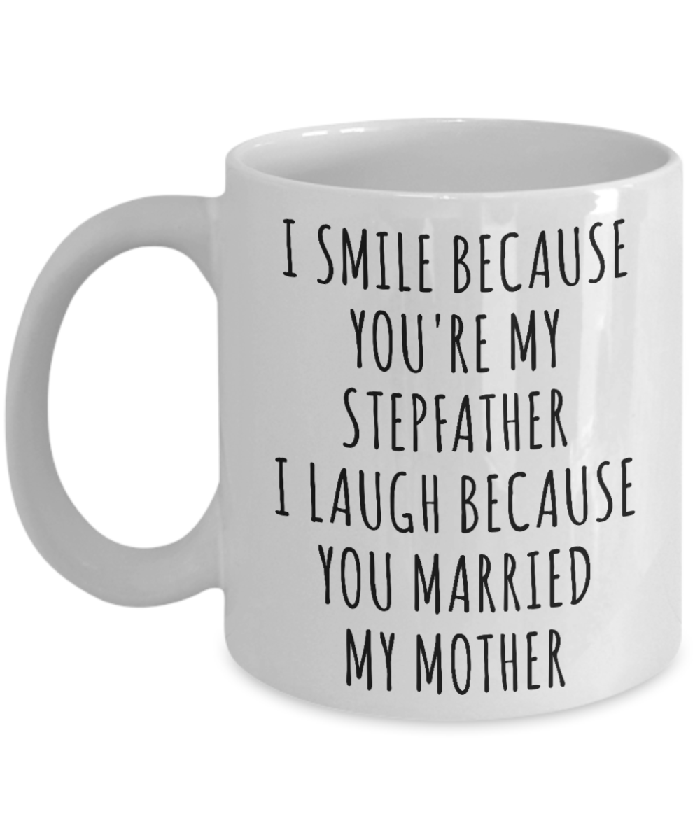 funny step dad mugs