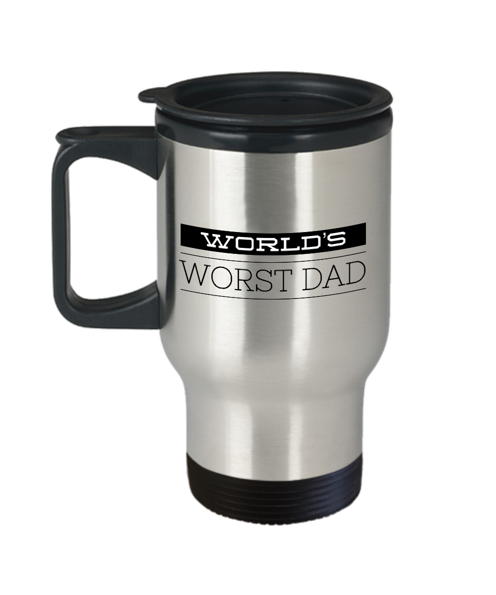 world's worst dad mug