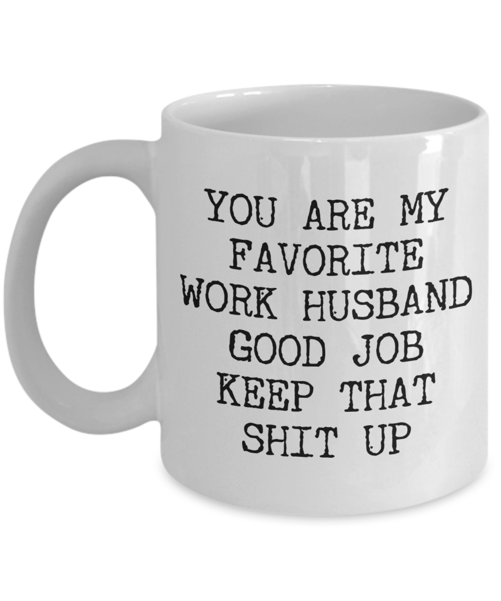 work husband mug