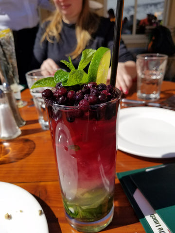 Deer Valley Royal Street Cafe Blueberry Mojito