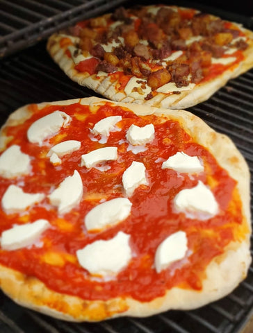 Grilled pizza recipe