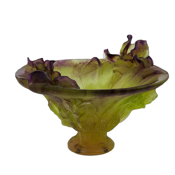 Daum Crystal Iris Bowl 01642