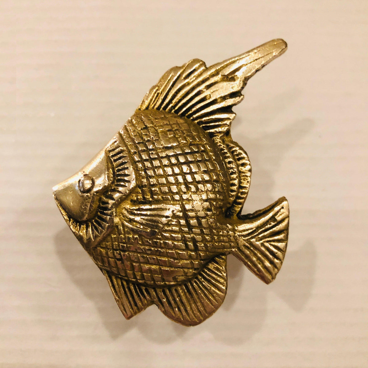 Brass Fish Cabinet Knobs Drawer Pulls Coastal Nautical Dwyer