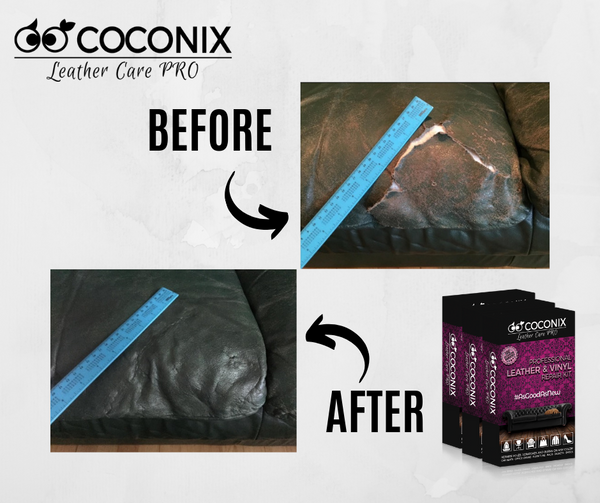 Customer Review - Coconix Professional Leather and Vinyl Repair Kit: TAKE YOUR TIME AND DO IT RIGHT!