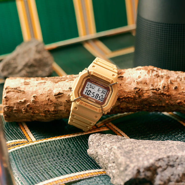 weekend koppeling bekken CASIO G-SHOCK DW5600PT-5 Gold IP Yellow Tone Protector Digital Watch – NAGI