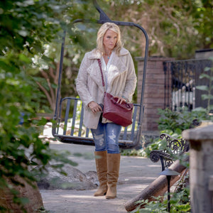 Ella Braided Concealed-Carry Satchel