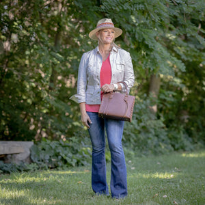 Emma Laced Concealed-Carry Satchel