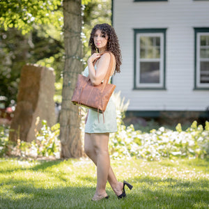 Norah Laced Concealed-Carry Tote