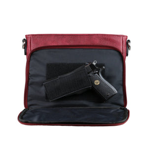 Skyler Stitched Concealed-Carry Crossbody