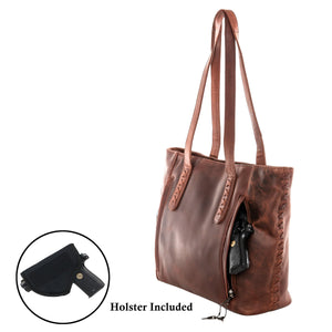 Norah Laced Concealed-Carry Tote