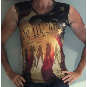 We the People - Flag Version - Sleeveless