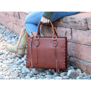 Emma Laced Concealed-Carry Satchel